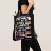 Anime Perfect Day Otaku Girl Japanse Manga Tote Bag (Dichtbij)