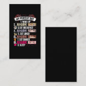 Anime Perfect Day Otaku Girl Japanse Manga Visitekaartje (Voorkant / Achterkant)