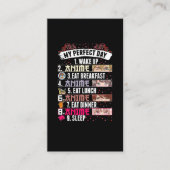 Anime Perfect Day Otaku Girl Japanse Manga Visitekaartje (Voorkant)