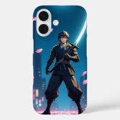 Anime Phone Case – Esthetisch Japans Kunstontwerp (Achterkant)