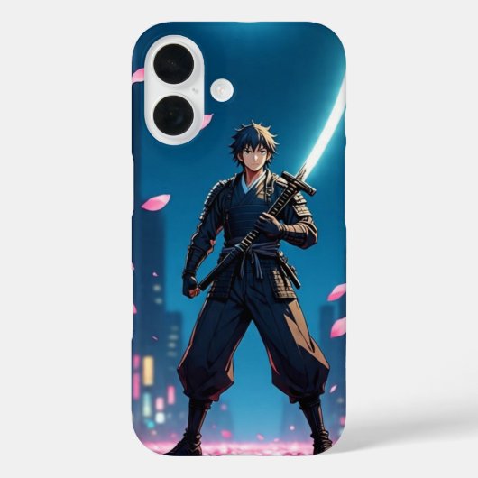 Anime Phone Case – Esthetisch Japans Kunstontwerp (Achterkant)