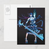 Anime Pirate Girl Briefkaart (Voorkant / Achterkant)