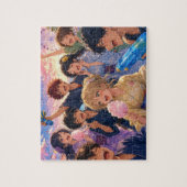 Anime plezier hebbend legpuzzel (Verticaal)