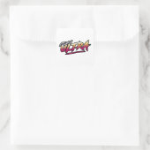 Anime Plus Ultra Vierkante Sticker (Tas)