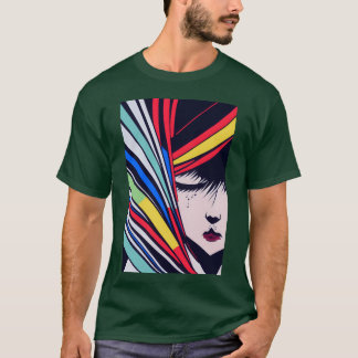 Anime Portret cadeau T-shirt