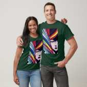 Anime Portret cadeau T-shirt (Unisex)