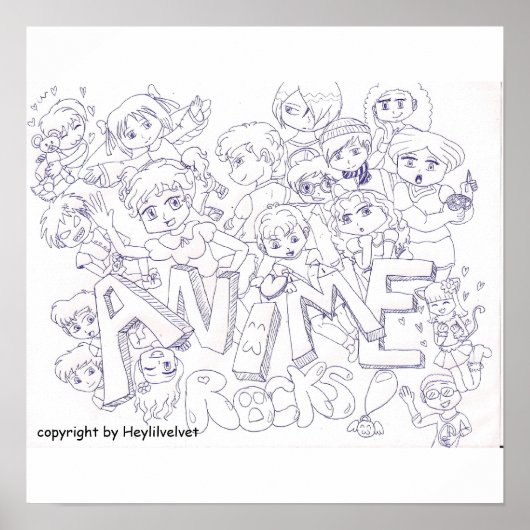 Anime Poster (Voorkant)