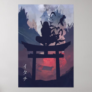 Anime Poster Afdrukken Minimalistische film Poster