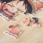 Anime postzegel puzzel (Zijkant)