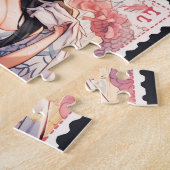 Anime Postzegelpuzzel Legpuzzel (Zijkant)