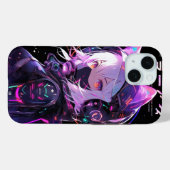 Anime Premium iPhone®-Hoesje | Anime Meisje SciFi Case-Mate iPhone Case (Achterkant (horizontaal))