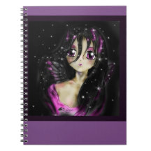 Anime Princess Angel Manga Girl Magic Notebook