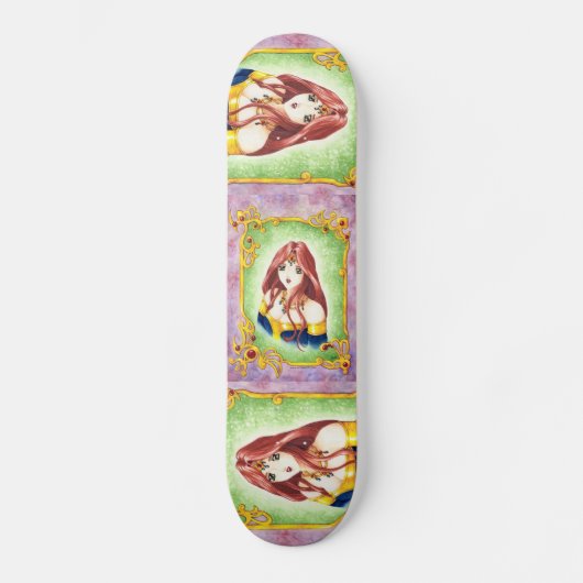 Anime Princess Persoonlijk Skateboard (Voorkant)