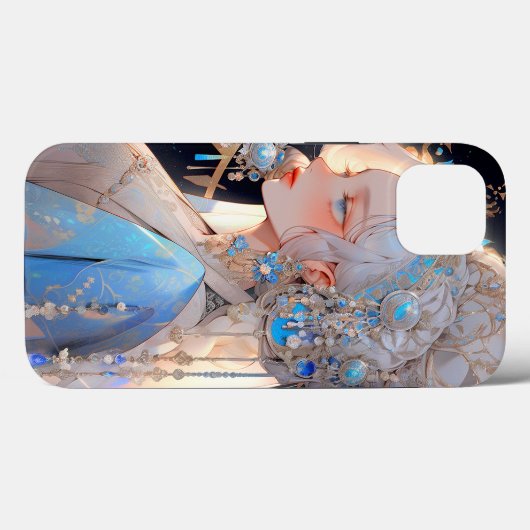 Anime Prinses Fantasy Kunst Case-Mate iPhone Case (Achterkant (horizontaal))