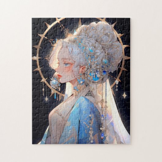 Anime Prinses Fantasy Kunst Legpuzzel (Verticaal)
