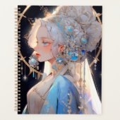 Anime Prinses Fantasy Kunst Planner (Voorkant)