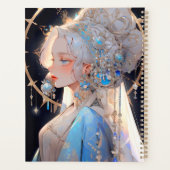 Anime Prinses Fantasy Kunst Planner (Achterkant)