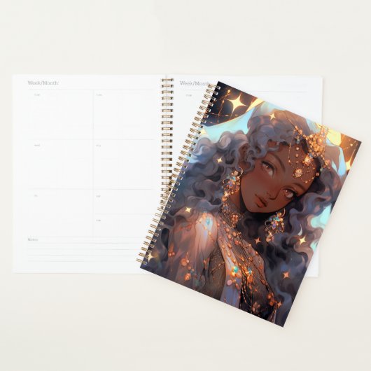 Anime Prinses Fantasy Kunst Planner (Display)