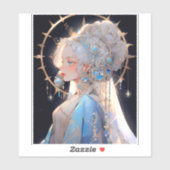 Anime Prinses Fantasy Kunst Sticker (Vel)