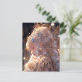 Anime Prinses Meisje Fantasy Kunst Briefkaart (Staand voorkant)