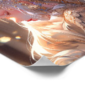 Anime Prinses Meisje Fantasy Kunst Poster (Hoek)