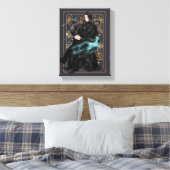 Anime Professor Severus Snape Zittend Canvas Afdruk (Insitu (Slaapkamer))