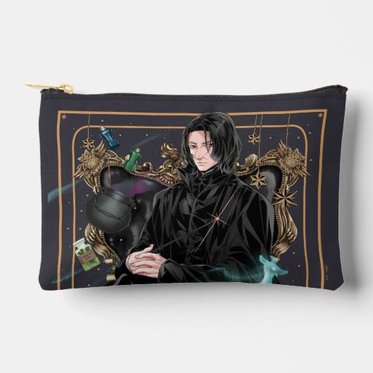 Anime Professor Severus Snape Zittend Etui (Voorkant)