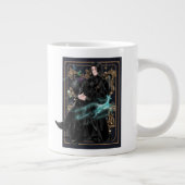 Anime Professor Severus Snape Zittend Grote Koffiekop (Rechts)