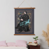 Anime Professor Severus Snape Zittend Hangend Wandkleed (Slaapkamer)