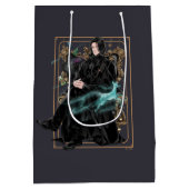 Anime Professor Severus Snape Zittend Medium Cadeauzakje (Achterkant)