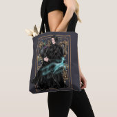 Anime Professor Severus Snape Zittend Tote Bag (Dichtbij)