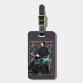 Anime Professor Severus Sneep gaat zitten Bagagelabel (Voorkant verticaal)