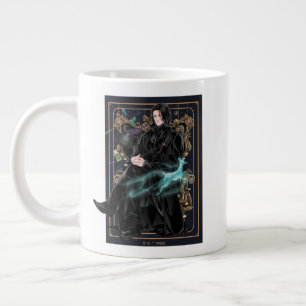Anime Professor Severus Sneep gaat zitten Grote Koffiekop