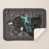 Anime Professor Severus Sneep gaat zitten Sherpa Deken (Voorkant (horizontaal))