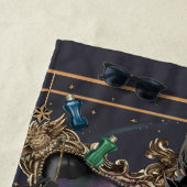 Anime Professor Severus Sneep gaat zitten Strandlaken (In situ)