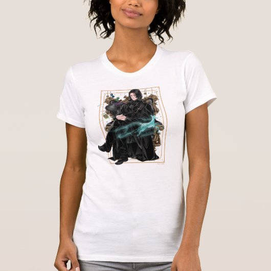 Anime Professor Severus Sneep gaat zitten T-shirt (Voorkant)
