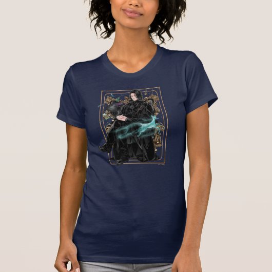 Anime Professor Severus Sneep gaat zitten T-shirt (Voorkant)