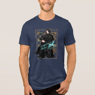 Anime Professor Severus Sneep gaat zitten Tri-Blend Shirt