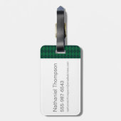 Anime Professor Snape Bagagelabel (Achterkant verticaal)