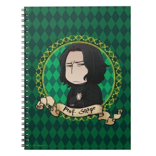 Anime Professor Snape Notitieboek (Voorkant)