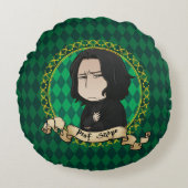 Anime Professor Snape Rond Kussen (Voorkant)
