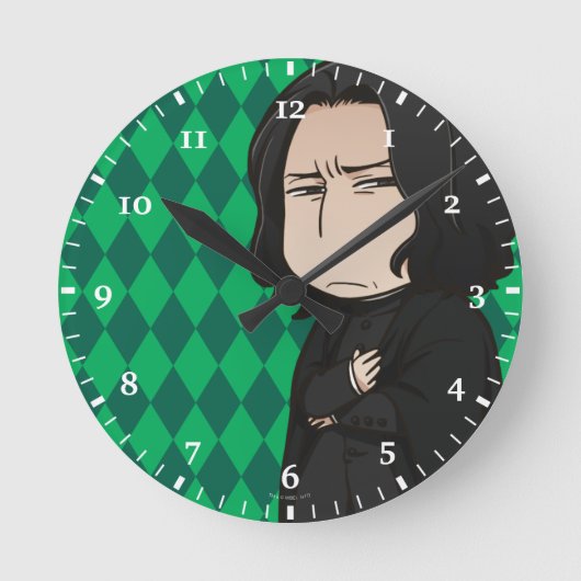 Anime Professor Snape Ronde Klok (Voorkant)