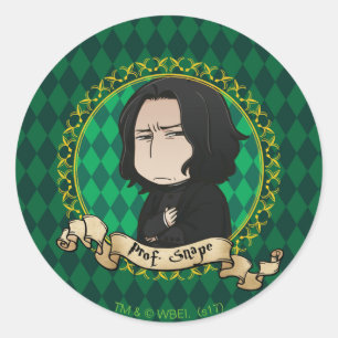 Anime Professor Snape Ronde Sticker