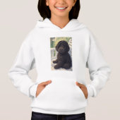 Anime Puppy Cute Hoodie for Girls (Voorkant)