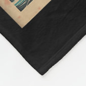 Anime Raccoon Ramen Japanese Funny Kawaii Gift Man Fleece Deken (Hoek)