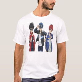 Anime Raceteam Trio T-Shirt - Cool Sports Anime