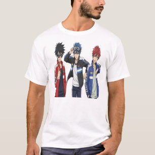 Anime Raceteam Trio T-Shirt - Cool Sports Anime