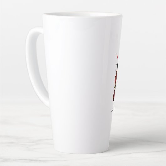 Anime RAMEN DRAGON Tiener Foodie Grafisch Manga Latte Mok (Linkerhoek)