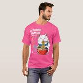 Anime Ramen en schetsen T-shirt (Voorkant volledig)