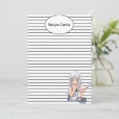 Anime Recipe Kaarten (Staand voorkant)